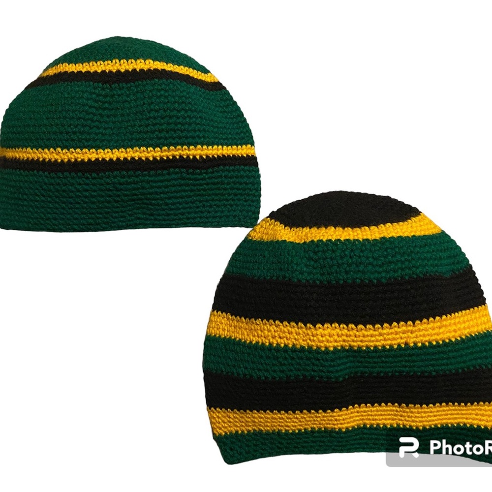 Jamaica color unisex beanies/hats